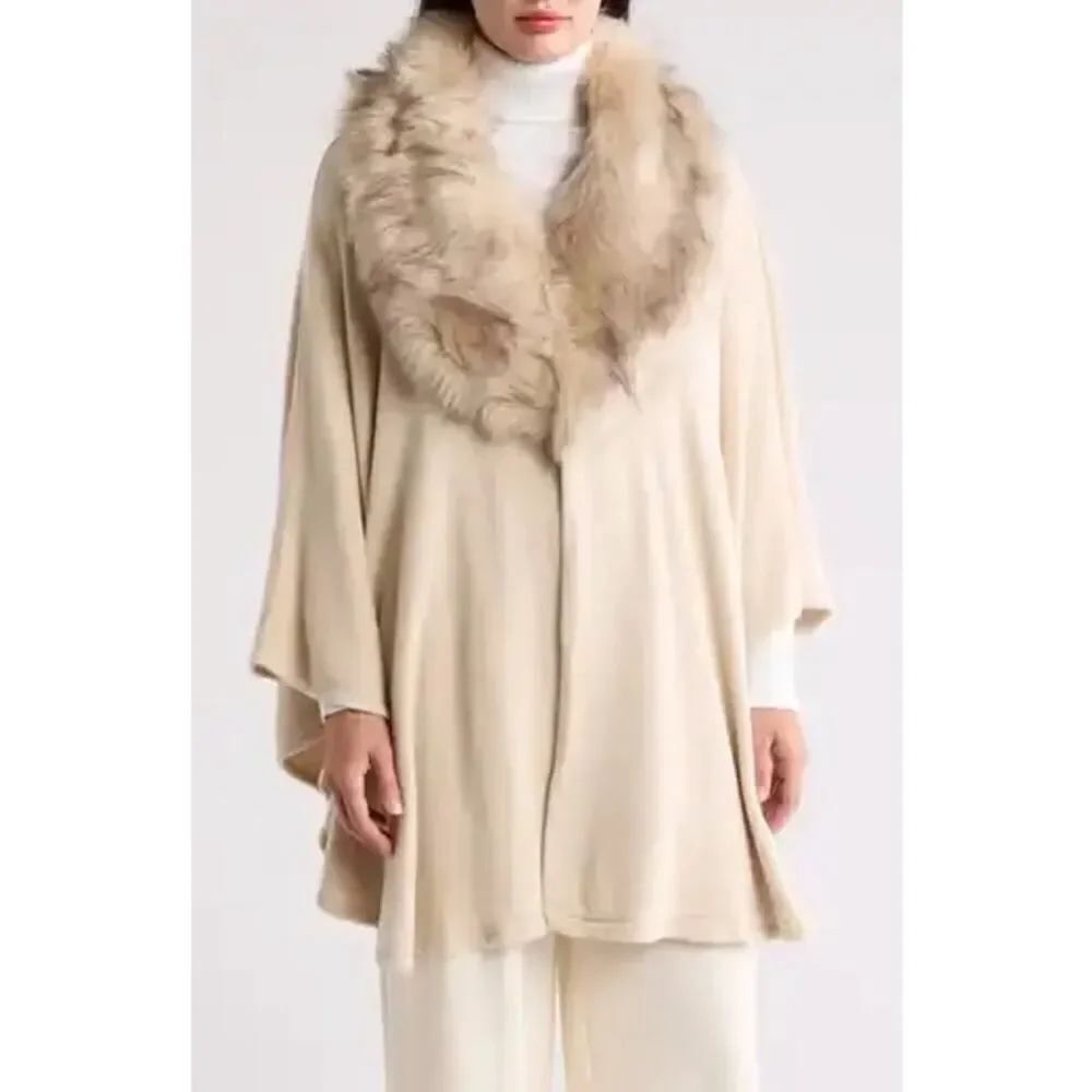 BRAND NEW COCO + CARMEN FAUX FUR JACKET ONE SIZE